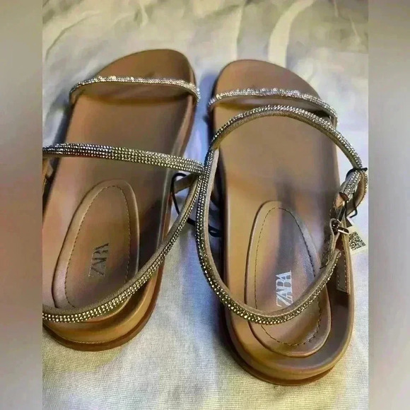 🔥🔥zara rhinestone sandals - Picture 10 of 16